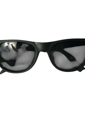 Hibbett like new Men's Black Polarized Sunglasses ultra violet rays nice